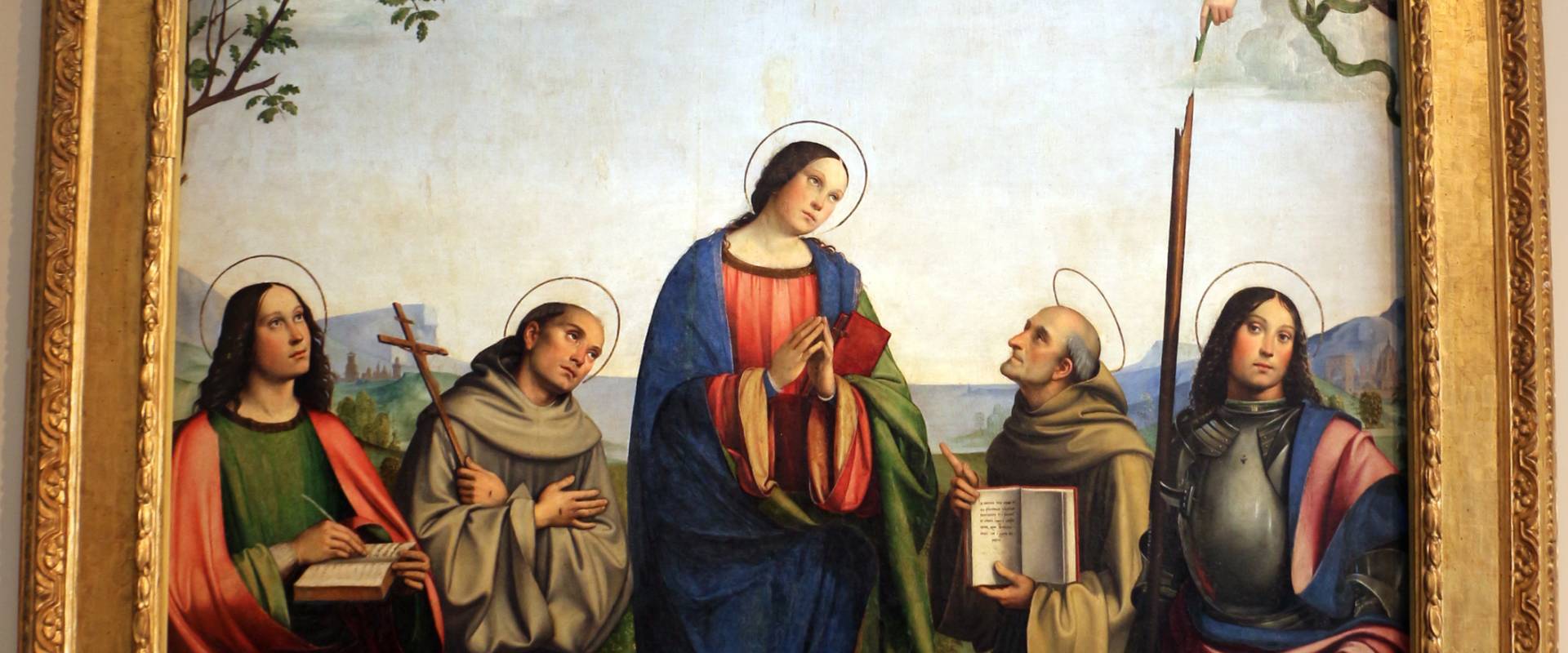 Francesco francia, annunziata tra santi, 1500, dall'annunziata, 01 foto di Sailko